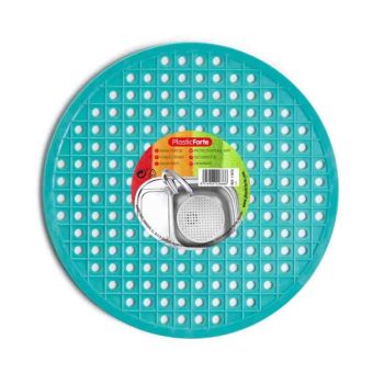 Plasticforte Round Rubber Sink Mat - 39 x 30