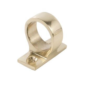 45mm Solid Brass Sash Ring Face Fix - Polished Brass