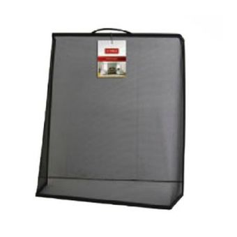 Sloped Spark Guard (Size 60cm x 53cm) - Black