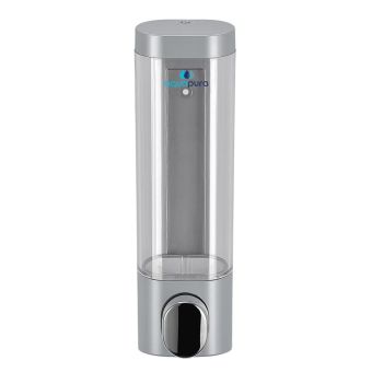 Aquapura Single Soap Dispenser 300ml - Silver