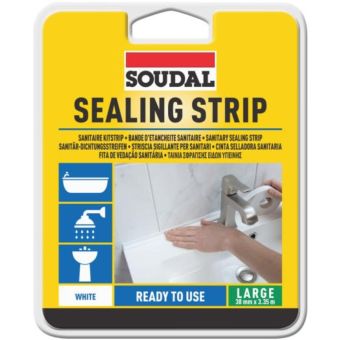 Soudal Sealing Strip 38mm - White
