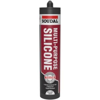 Soudal Trade Multi-Purpose Silicone 270ml - White 