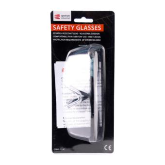 Spectrum Safety Glasses with Scratch Resistant Lens
