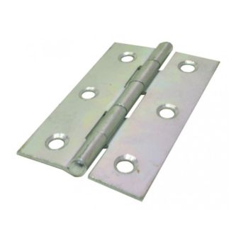 Steel Butt Hinges Zinc Plated 65mm – Durable and Strong Hinges for Internal and External Doors