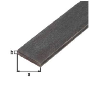 Steel Flat Profile Raw Finish - 30 x 6mm x 2m