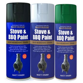 Rust-Oleum Stove & BBQ Spray Paints