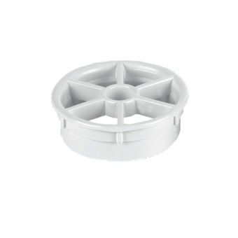 White Plastic Shower Trap Grid - 1½"