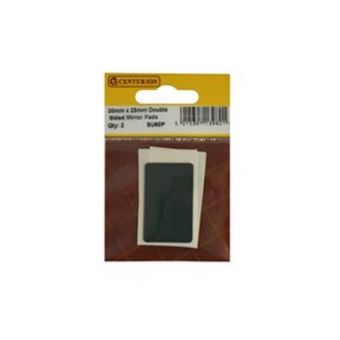 40mm x 25mm Heavy Duty Sticky Pads (Pack of 2)