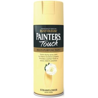 Rust-Oleum Painters Touch Spray Paint - Strawflower Satin 400ml