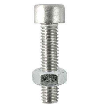 Stainless Steel Socket Head Cap Screws & Hex Nuts - M8 X 25mm