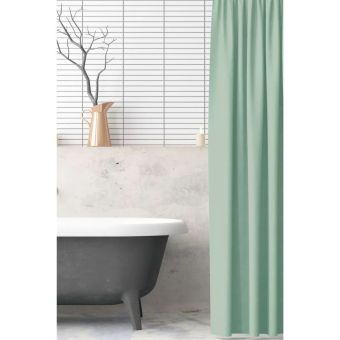 Blue Canyon Mint Green Shower Curtain - 180 x 180cm