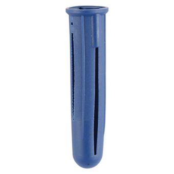 Blue Plastic Plugs 48mm - Pack of 10