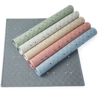 Rubber Shower Mat - Grey