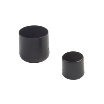 Black Rubber Outer Round Ferrule 16mm