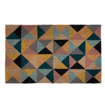 My Mat Coir Geo 1 Triangle 45cm x 75cm