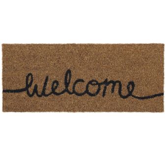 My Mat Coir Insert Welcome 23cm x 53cm