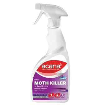 Acana Fabric Moth Killer and Freshener - 275ml - Lavender scent