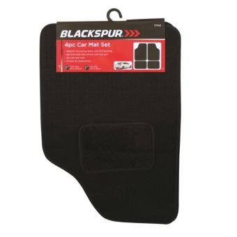 Blackspur Car Mat Set - 4 piece