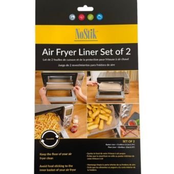 NoStik Air Fryer Liner - set of 2