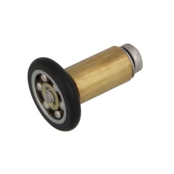 Black Nylon Roller for Shower Doors - 20 x 17mm