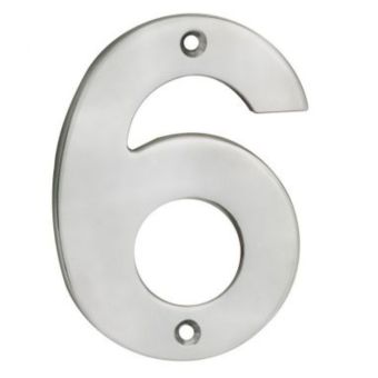 Satin Stainless Steel Number 6/9 -100mm