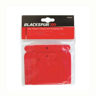 Plastic Filling & Scraping Set - 4 pieces