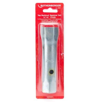 Tap Backnut Spanner Set - 1/2" - 3/4"