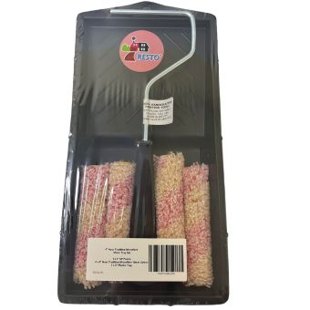 4" Nour Tradition Microfibre 10mm Tray Set