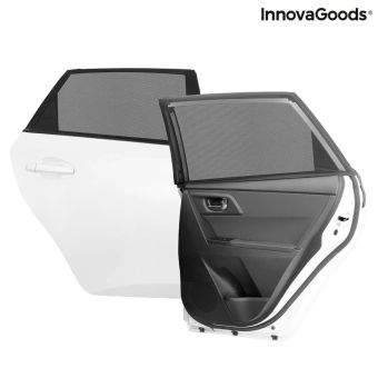 InnovaGoods Sunshade Mesh for Car UVlock - Pack of 2 units