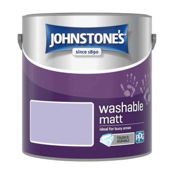 Johnstones Interior Washable Matt Paint - Sweet Lavender 2.5L