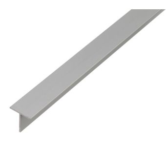 Anodised Aluminium T Profile - 15 x 15 x 1.5 / 1m