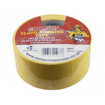 Centurion 50mm x 33m Yellow Floor Marking Tape