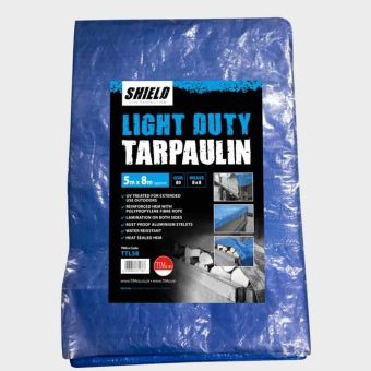 Shield Light Duty Tarpaulin 5m x 8m