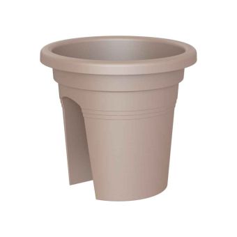 Venezia Balcony Pot Taupe - 30cm