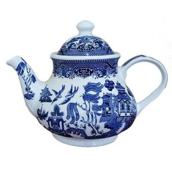 Blue Willow Teapot - 40oz