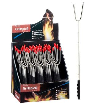 Telescopic Grill Skewer 73cm