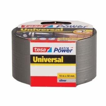 48mm X 10m Tesa Silver Cloth