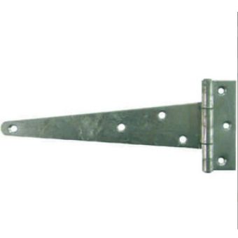 350mm (14") Galvanised Heavy Scotch Tee Hinges (1 pair)