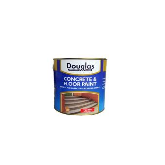 Douglas Concrete & Floor Paint - Tile Red Satin Finish 500ml