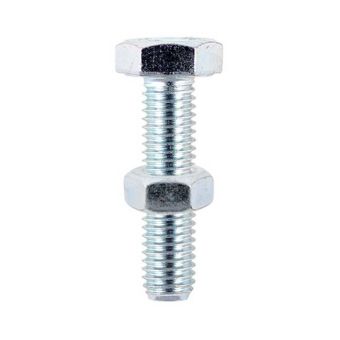 Timco M6 x 20mm Hex Bolts & Nuts - Pack Of 8