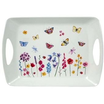Butterfly Garden Serving Tray
