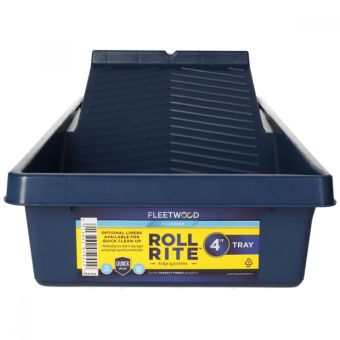 Fleetwood 4" Roll Rite Plastic Paint Tray