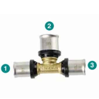 Press Fit Tee 20mm