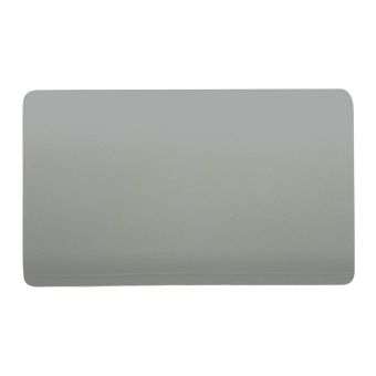 Trendiswitch Silver 2 Gang Blanking Plate