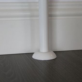 Trojan White Plastic Pipe Rosette 15mm - Pack of 2