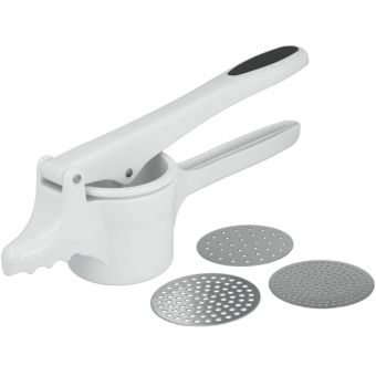 Metaltex Potato and Tomato Press with 3 Interchangeable Stainless Steel Disks