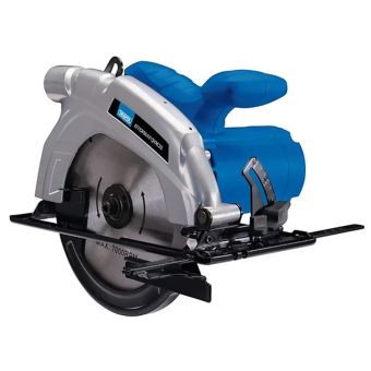 Draper Storm Force 185mm 1200W Circular Saw with Adjustable Cutting Depth and 24T Blade