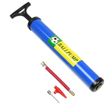 Universal Ball Pump with Hose and Needle – Compact Hand Pump for All Ball Types