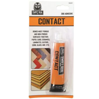 Swift Seal 30g Contact Adhesive – Extra Strong Instant Bond for Wood, Leather, Glass, Rubber and More