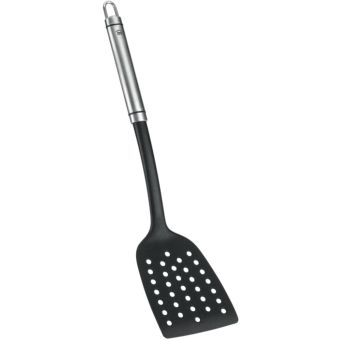 Metaltex Slotted Turner – 35cm Stainless Steel Handle with Heat Resistant PBT Head